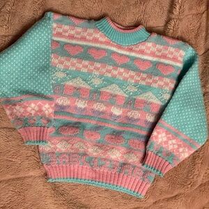 Vintage Sweater Sparkle Thread 3/4